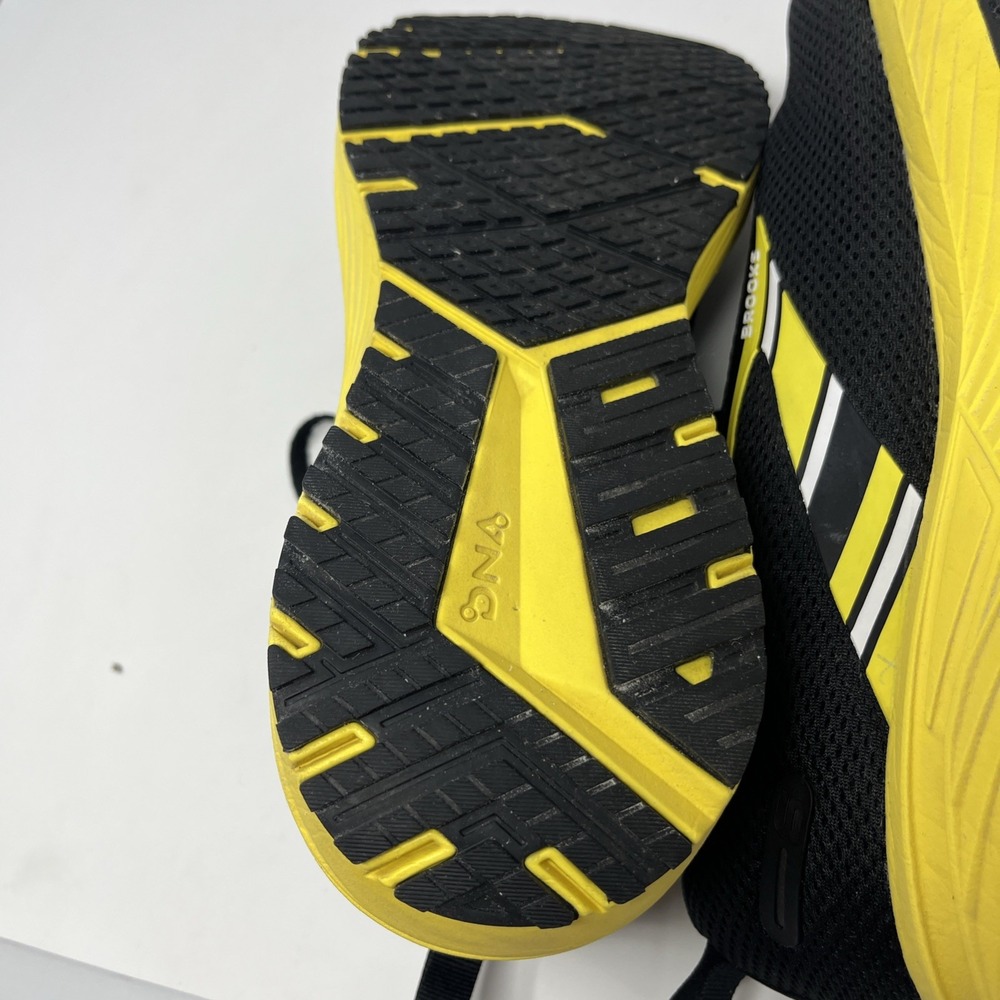 Brooks Black and Yellow Athletic Shoes Size 11 - Picture 11 of 16